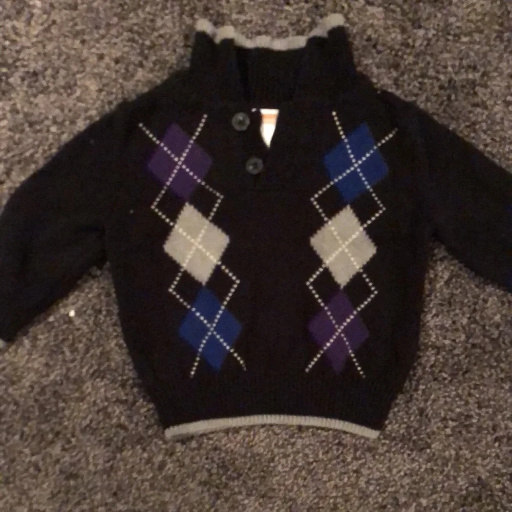Gymboree 6-12mo argyle sweater